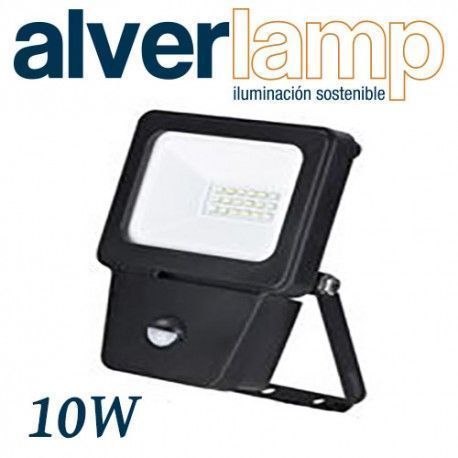 PROYECTOR LED SENSOR 10W 4000K ALVERLAMP LPRO10SEN