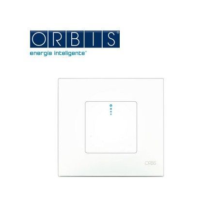TEMPORIZADOR CON SENSOR CAPACITIVO REGULABLE DE 30s A 10m ORBIS PULSAMAT 230V OB200001