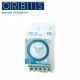 INTERRUPTOR HORARIO ANALOGICO 2,5 MODULOS SIN RESERVA DIARIO 16(4)A ORBIS SUPRA D 250V OB290132N