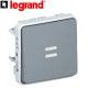 INTERRUPTOR-CONMUTADOR LUMINOSO ESTANCO PLEXO LEGRAND 069512