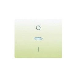 TECLA BEIGE PARA INTERRUPTOR BIPOLAR CON DIFUSOR IRIS BJC 18708-AL