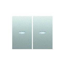 TECLA DOBLE ALUMINIO MERCURIO PARA INTERR-CONMUT CON DIFUSOR IRIS BJC 18709-MAL