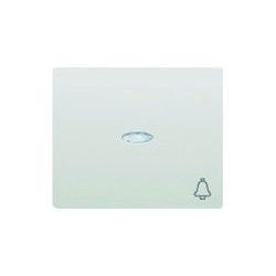 TECLA BLANCA PARA PULSADOR CON SIMBOLO CAMPANA Y DIFUSOR IRIS BJC 18716-L