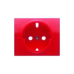 TECLA ROJA BASE SCHUKO 2P+T IRIS BIC 18724-R