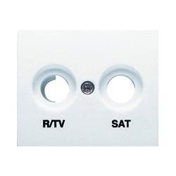 TECLA BLANCA PARA BASE R/TV-SAT IRIS BJC 18320