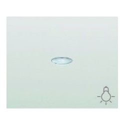TECLA BLANCA PULSADOR LUZ CON DIFUSOR IRIS BJC 18717-L