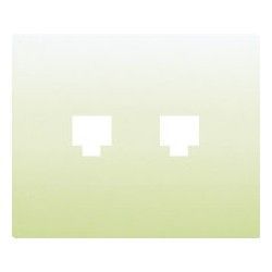 TECLA BEIGE ADAPTADOR DOBLE RJ11/RJ45 IRIS BJC 19882-A