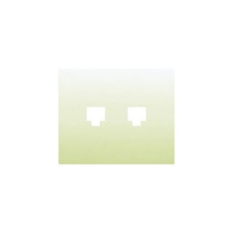 TECLA BEIGE ADAPTADOR DOBLE RJ11/RJ45 IRIS BJC 19882-A