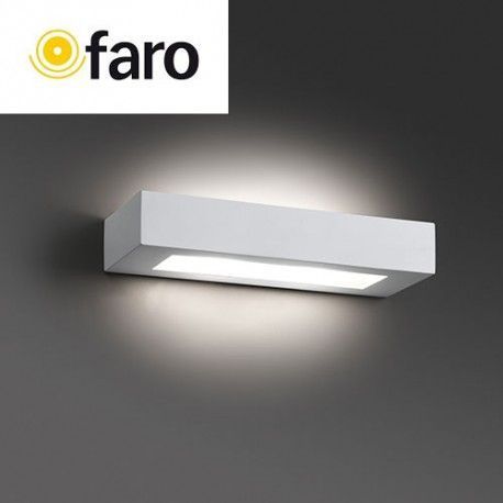 APLIQUE BLANCO OLAF 2xE14 40W FARO 63278