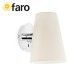 APLIQUE CROMO LUPE 1XE27 20W FARO 29995