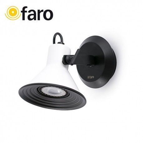 APLIQUE CUP-1 BLANCO 1 X GU10 LED 8W FARO 40582