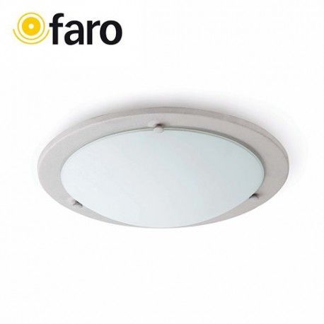APLIQUE VERA-2 GRIS 1L E27 60W FARO 63028