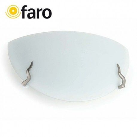 APLIQUE DATA-4 NIQUEL MATE 1L E27 60W FARO 63090