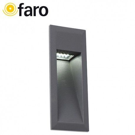 EMPOTRABLE LANDAI GRIS OSCURO LED 1W 4000K FARO 70400