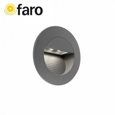 EMPOTRABLE MINI RACING GRIS OSCURO LED 1,2W 4000K FARO 70403