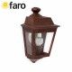 APLIQUE ARGOT 1/2  MARRON ÓXIDO 1L E27 100W FARO 71424