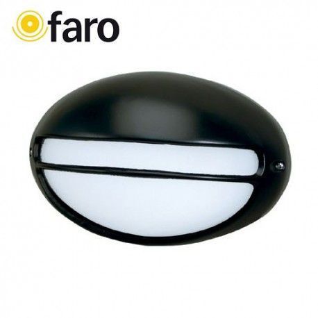 APLIQUE TERRA-P  NEGRO 1L E27 60W FARO 71554