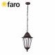 COLGANTE PARIS-1 NEGRO 1L E27 20W FARO 73431
