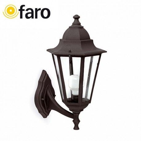 APLIQUE PARIS-2  NEGRO 1L E27 20W FARO 73432