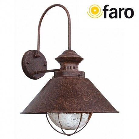 APLIQUE NAUTICA-P MARRON OXIDO E27 11W FARO 71128