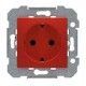 BASE SCHUKO ROJA EMB/TORNILLO CON PROTECCION INFALTIL VIVA BJC 23524-R