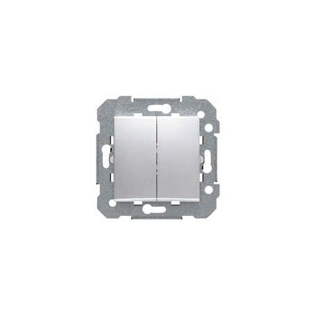 DOBLE CONMUTADOR PLATA LUNA VIVA BJC 23510-PL