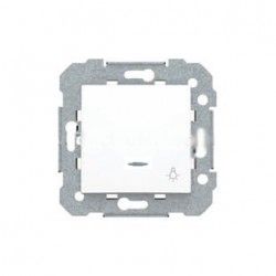 PULSADOR PLATA LUNA BOMBILLA CON SEÑALIZADOR VIVA BJC 23516-2PLL