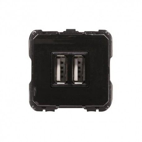TOMA DOBLE CARGADOR USB 100/240V 50-60 Hz NIESSEN SKY 8185