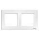 MARCO 2 ELEMENTOS BLANCO PERFIL BLANCO NIESSEN SKY 8572.1 BL