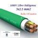 MANGUERA RZ1-K 3X2,5 MM2 LIBRE HALOGENOS 1000V