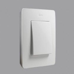 MARCO 1 ELEMENTO COLOR BLANCO SIMON 82 DETAIL 8200610-030