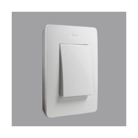 MARCO 1 ELEMENTO COLOR BLANCO SIMON 82 DETAIL 8200610-030