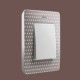 MARCO 1 ELEMENTO COLOR TOPOS GRIS BASE BLANCO SIMON 82 DETAIL 8200610-211