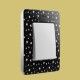 MARCO 1 ELEMENTO COLOR ESTRELLAS NEGRO BASE BLANCO SIMON 82 DETAIL 8200610-222