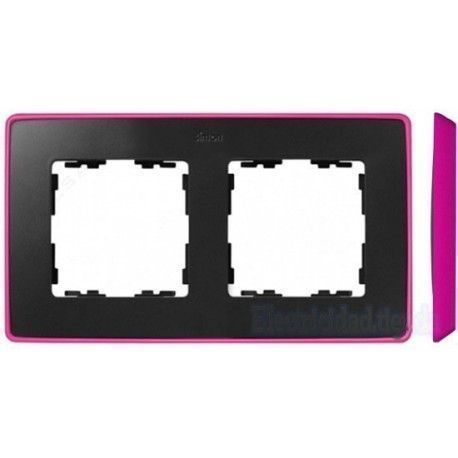 MARCO 2 ELEMENTOS COLOR GRAFITO BASE ROSA SIMON 82 DETAIL 8201620-261