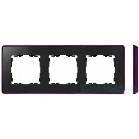 MARCO 3 ELEMENTOS COLOR GRAFITO BASE MORADO SIMON 82 DETAIL 8201630-251