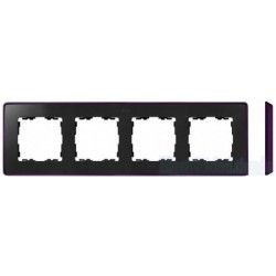 MARCO 4 ELEMENTOS COLOR GRAFITO BASE MORADO SIMON 82 DETAIL 8201640-251