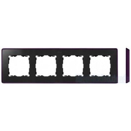 MARCO 4 ELEMENTOS COLOR GRAFITO BASE MORADO SIMON 82 DETAIL 8201640-251