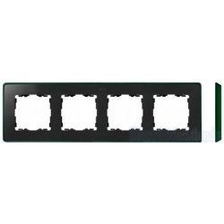 MARCO 4 ELEMENTOS COLOR GRAFITO BASE VERDE SIMON 82 DETAIL 8201640-250