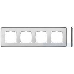 MARCO 4 ELEMENTOS COLOR BLANCO METAL BASE ALUMINIO SIMON 82 DETAIL 8201640-243