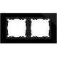 MARCO 2 ELEMENTOS CRISTAL NEGRO SIMON 82 NATURE 82827-32