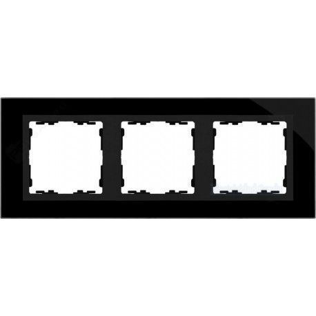 MARCO 3 ELEMENTOS CRISTAL NEGRO SIMON 82 NATURE 82837-32