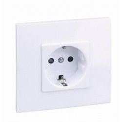 BASE SCHUKO MONOBLOC EMBORN. RAPIDO BLANCO PLAY SIMON