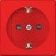 TAPA DE ENCHUFE ROJA 2P+TT LATERAL SIMON 82 82041-37