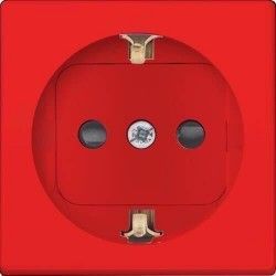 TAPA DE ENCHUFE ROJA 2P+TT LATERAL SIMON 82 82041-37