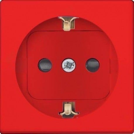 TAPA DE ENCHUFE ROJA 2P+TT LATERAL SIMON 82 82041-37