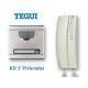 KIT DE PORTERO AUTOMATICO CONVENCIONAL 5 VIVIENDAS A5 + TELEFONILLOS SERIE 7 TEGUI 375015