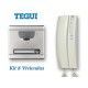 KIT DE PORTERO AUTOMATICO CONVENCIONAL 8 VIVIENDAS A8 + TELEFONILLOS SERIE 7 TEGUI 375018