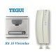 KIT DE PORTERO AUTOMATICO CONVENCIONAL 10 VIVIENDAS A10 + TELEFONILLOS SERIE 7 TEGUI 375019