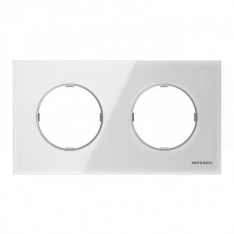 MARCO 2 ELEMENTOS CRISTAL BLANCO NIESSEN SKYMOON N8672CB